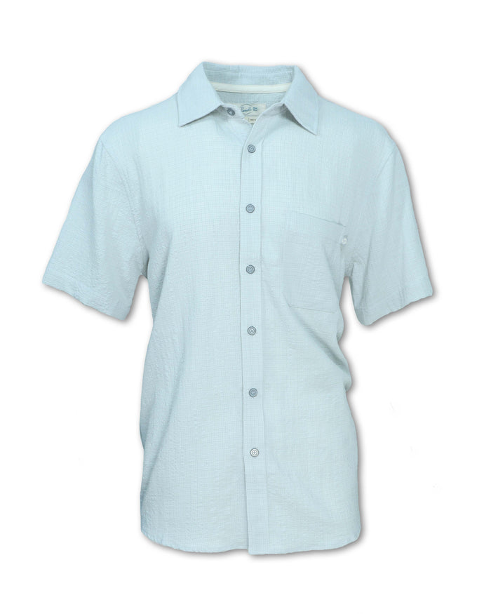 SHORT SLEEVED SEERSUCKER SHIRT