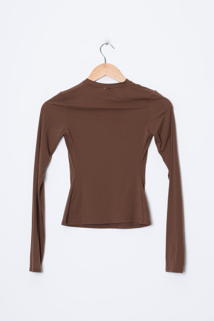 Skims Womens Brown Top Size XS