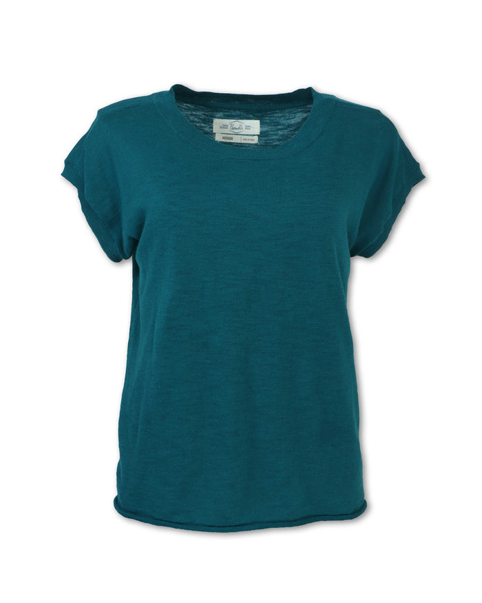 SLEEVELESS DOLMAN SWEATER