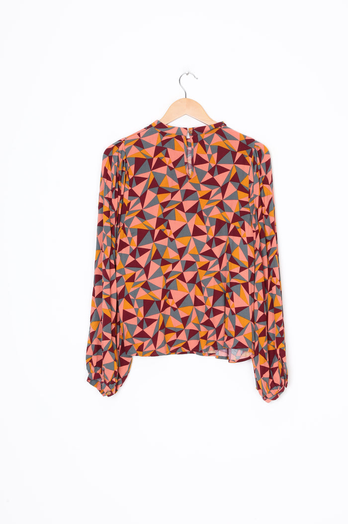 Stella + Gemma Womens Pink Top Size 12