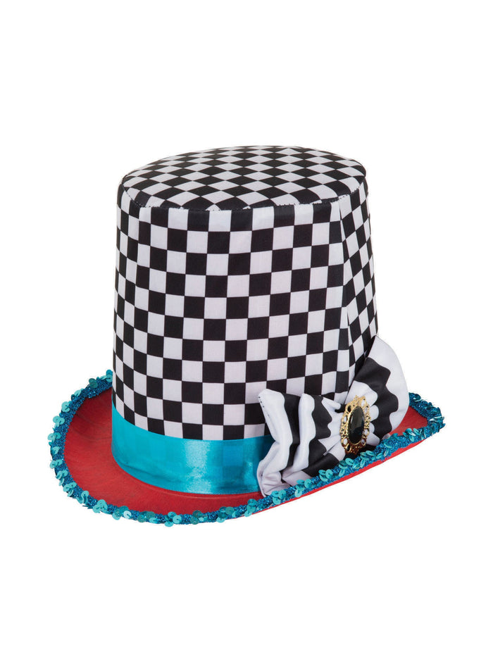 Stovepipe Chequered Hat