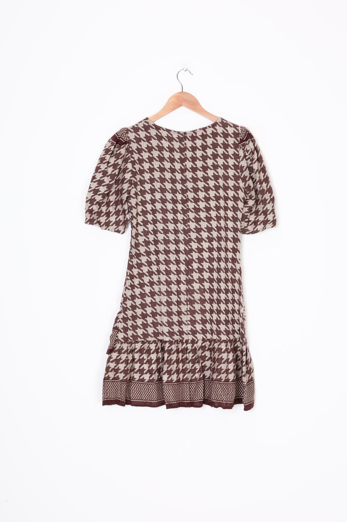Summery Copenhagen Womens Brown Dress Size S