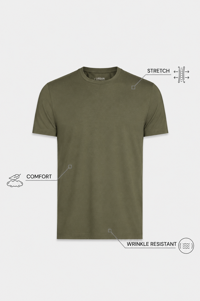 THE CLOUD SOFT - TEE - GREEN