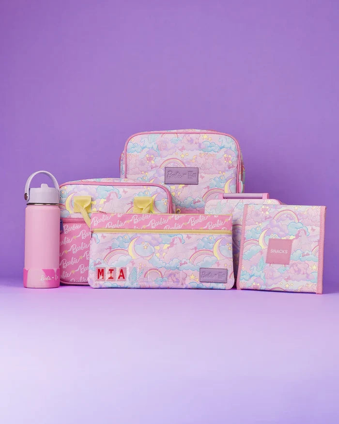 The Somewhere Co Name Pencil Case - Barbie Unicorn
