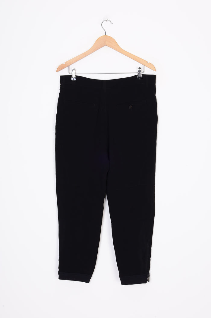 Alexander McQueen Unisex Black Pants Size 48