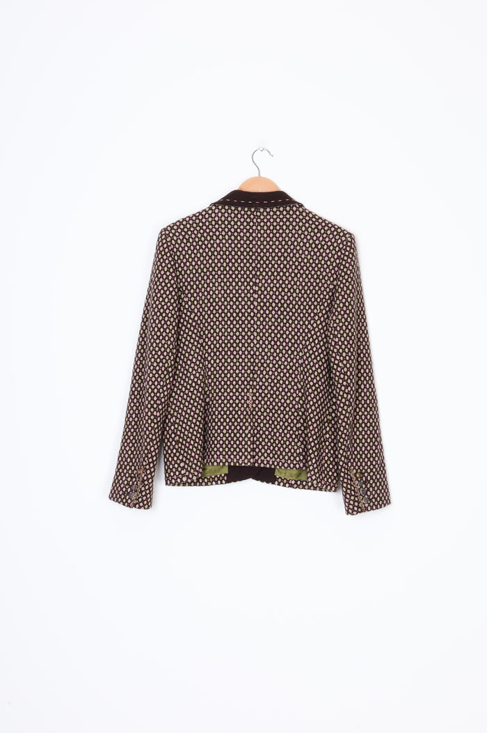 Verge - Vintage Womens Brown Jacket Size L