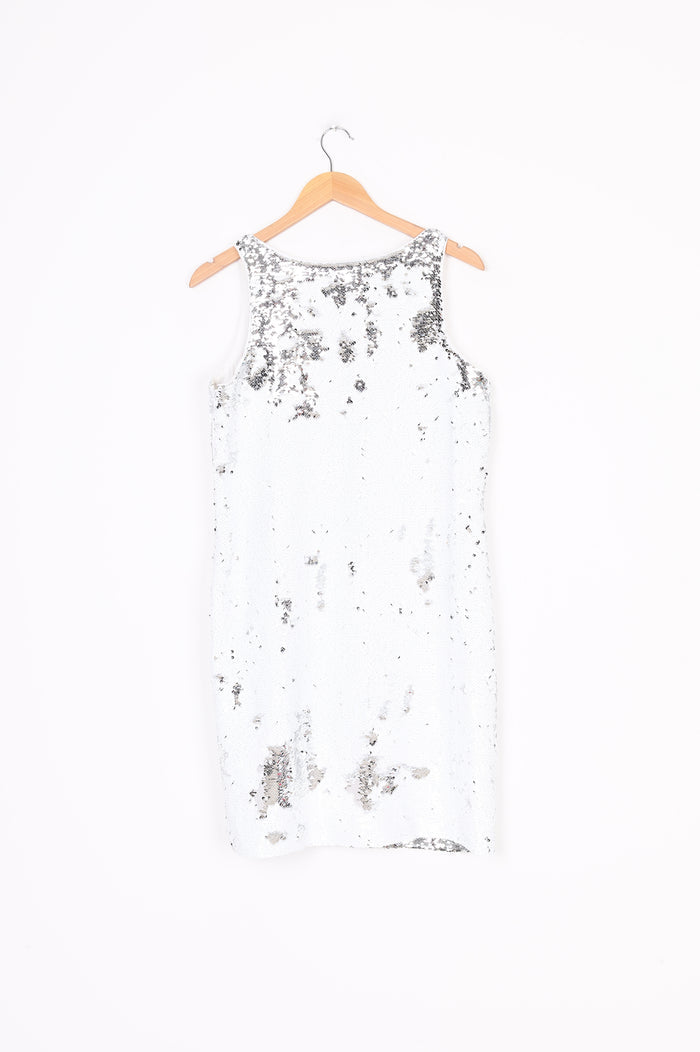 Vince Camuto Womens White Dress Size S