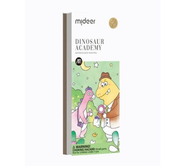 Watercolour Painting Set - Dinosaurs