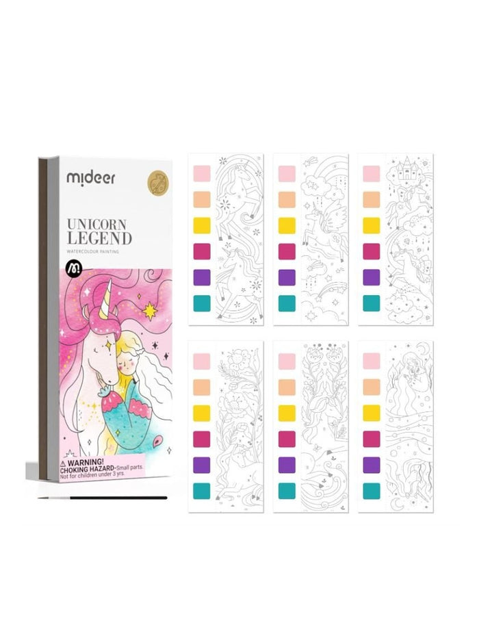 Watercolour Painting Set - Unicorn