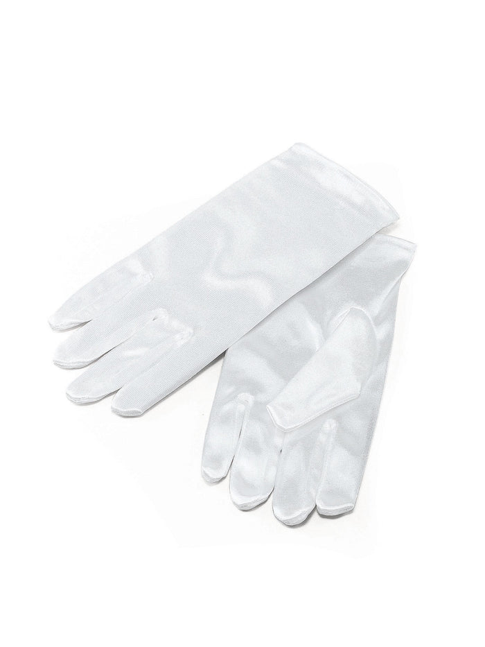 White Gloves Costume Accessory