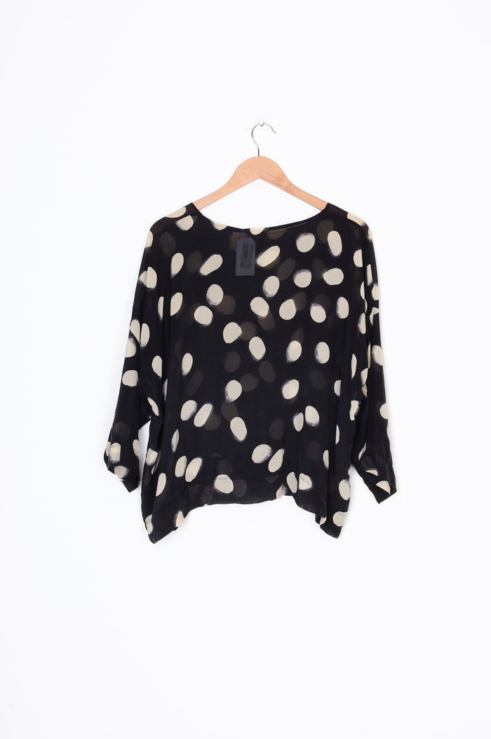 Widdess Womens Black Top Size M