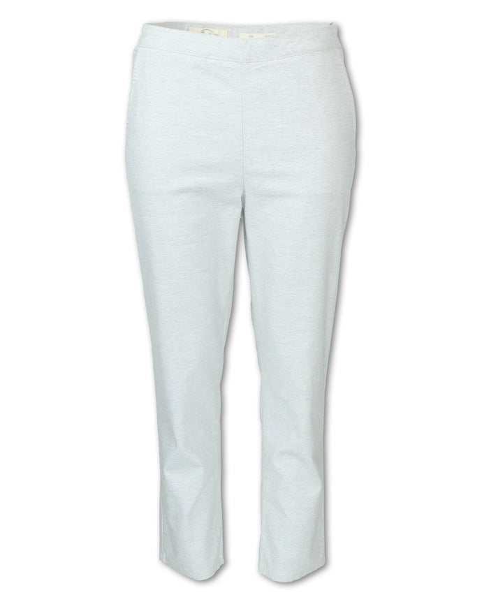 WOMEN'S CROSSHATCH SIDE ZIP PANT