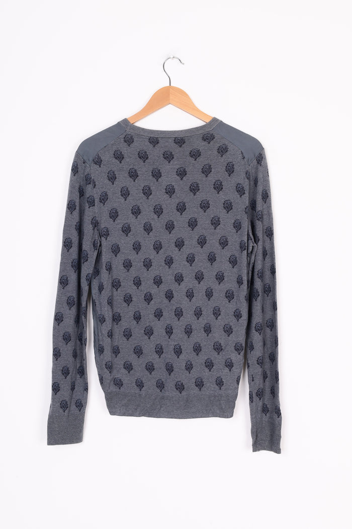 Alexander McQueen Womens Grey Top Size S