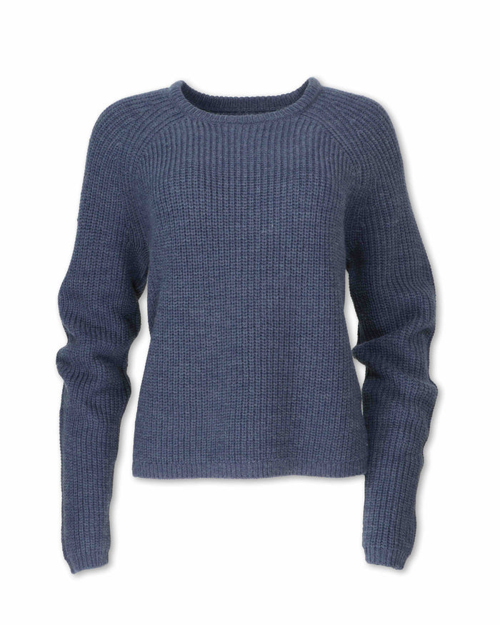 WOMEN'S RAGLAN SLEEVE CREW SWEATER