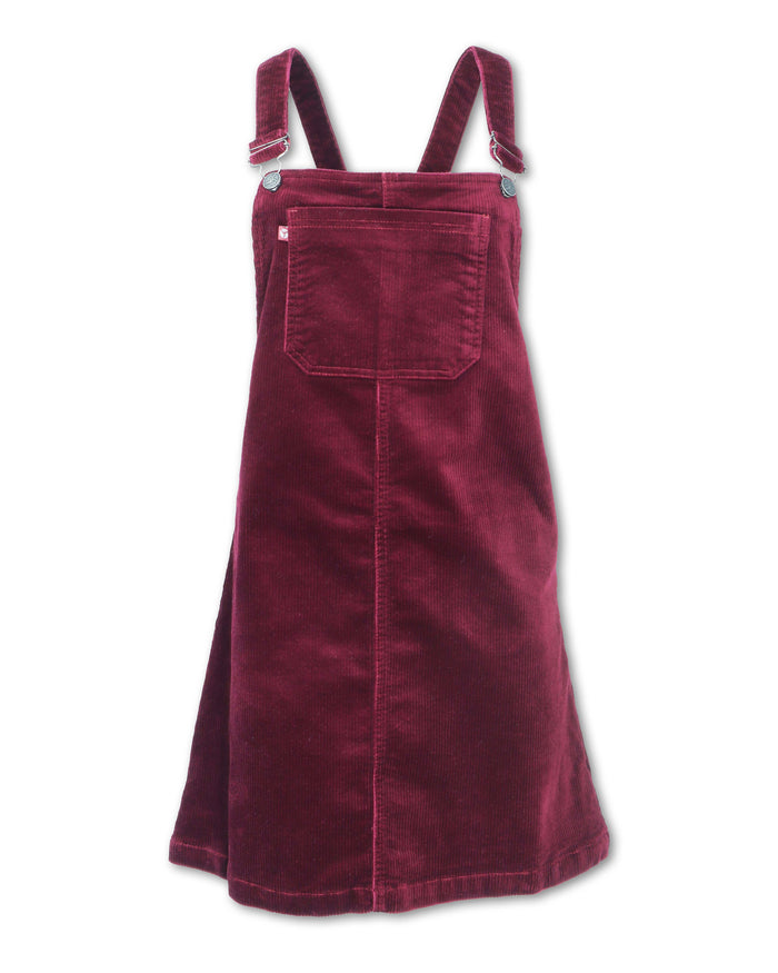 WOMEN'S STRETCH CORDUROY OVERALL DRESS