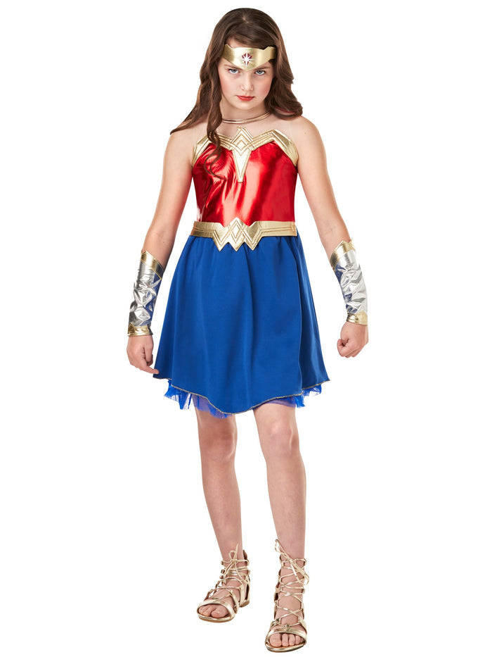 Wonder Woman Dress Kids Costume