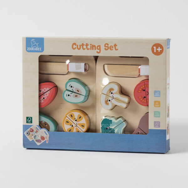 Wooden Fruit & Vegetable Cutting Set