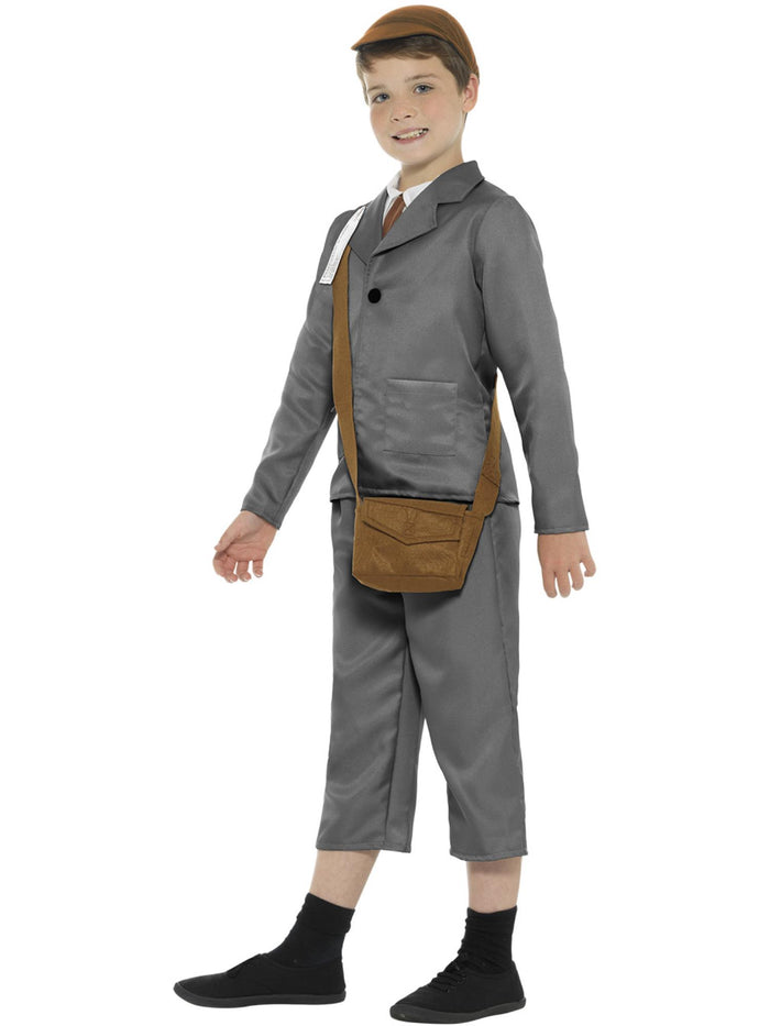 WW2 Evacuee Boy Costume, with Jacket, Trousers