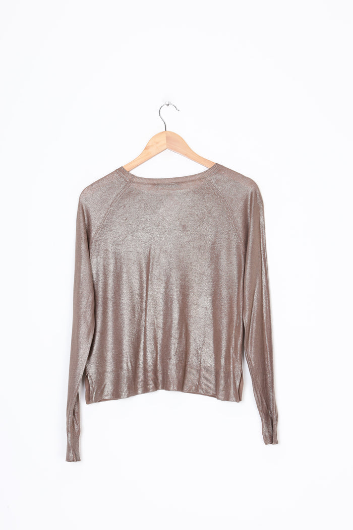 Zara Womens Brown Top Size S