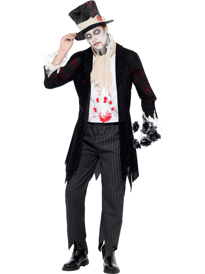 Zombie Groom Adult Men's Costume