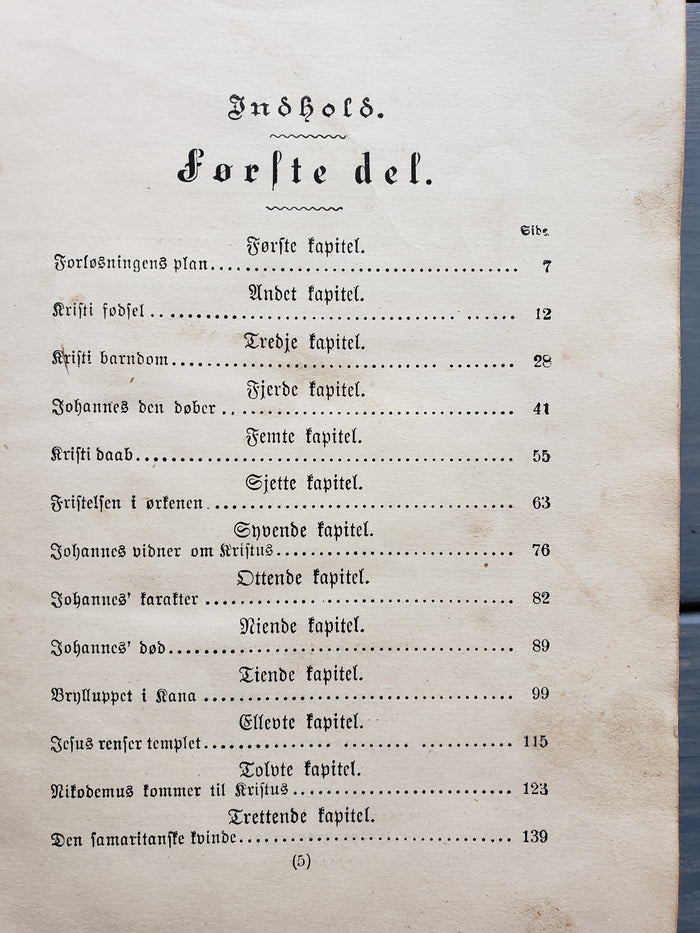 (1888) Life Of Christ - Danish (Kristi Liv) By E. G. White