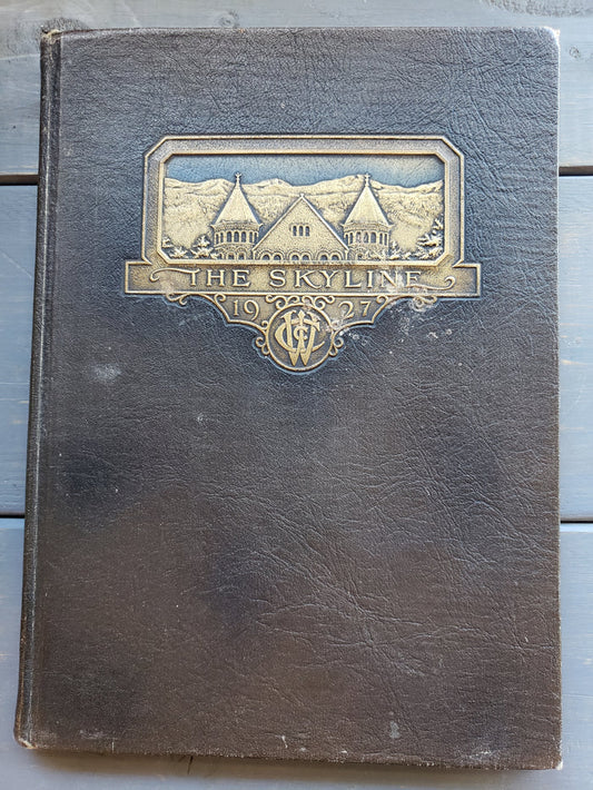 1927 yearbook Colorado Woman's College "The Skyline"