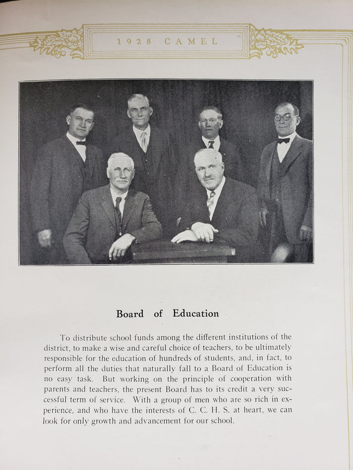1928 CAMEL yearbook (CCHS)