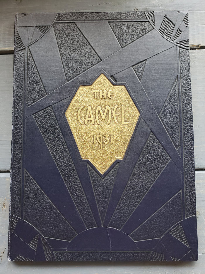 1931 CAMEL yearbook Campbell County High School Gillette Wyoming