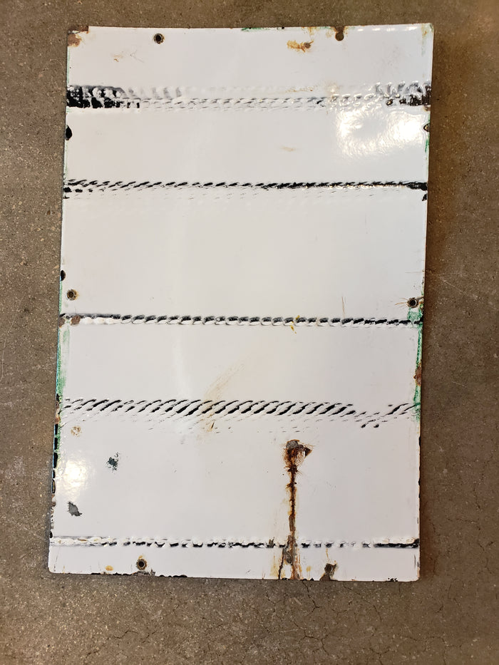 1947 Original Sky Chief gas pump plate