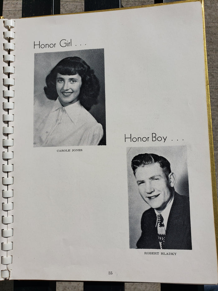 1949 CAMEL yearbook Campbell County High School Gillette Wyoming