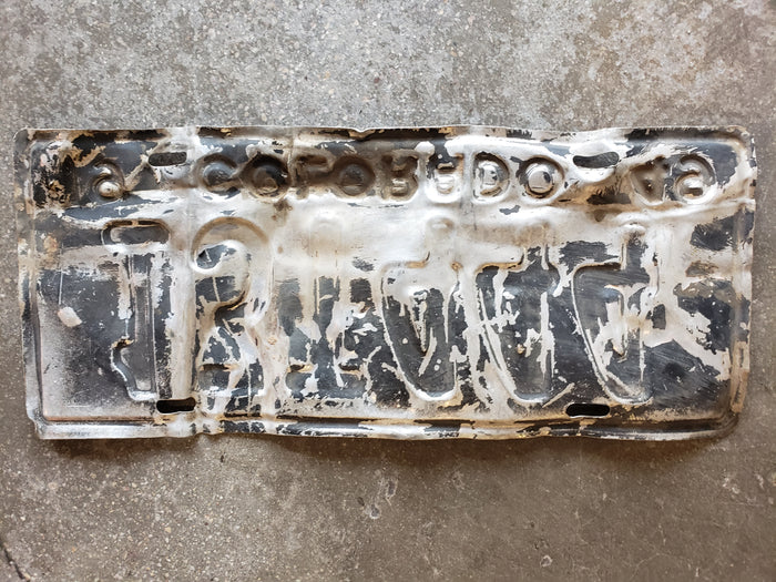 1949 Colorado license plate 13T444