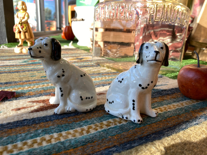 1950s Dalmatian Dog Salt & Pepper Shaker set