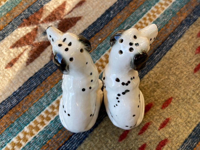 1950s Dalmatian Dog Salt & Pepper Shaker set