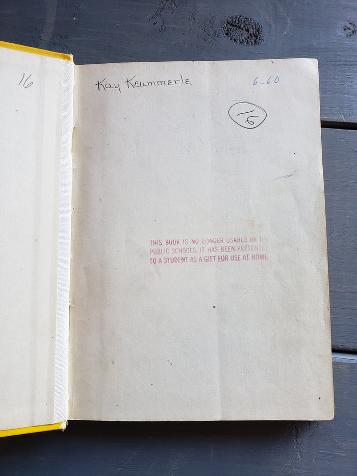 1953 Just Imagine textbook