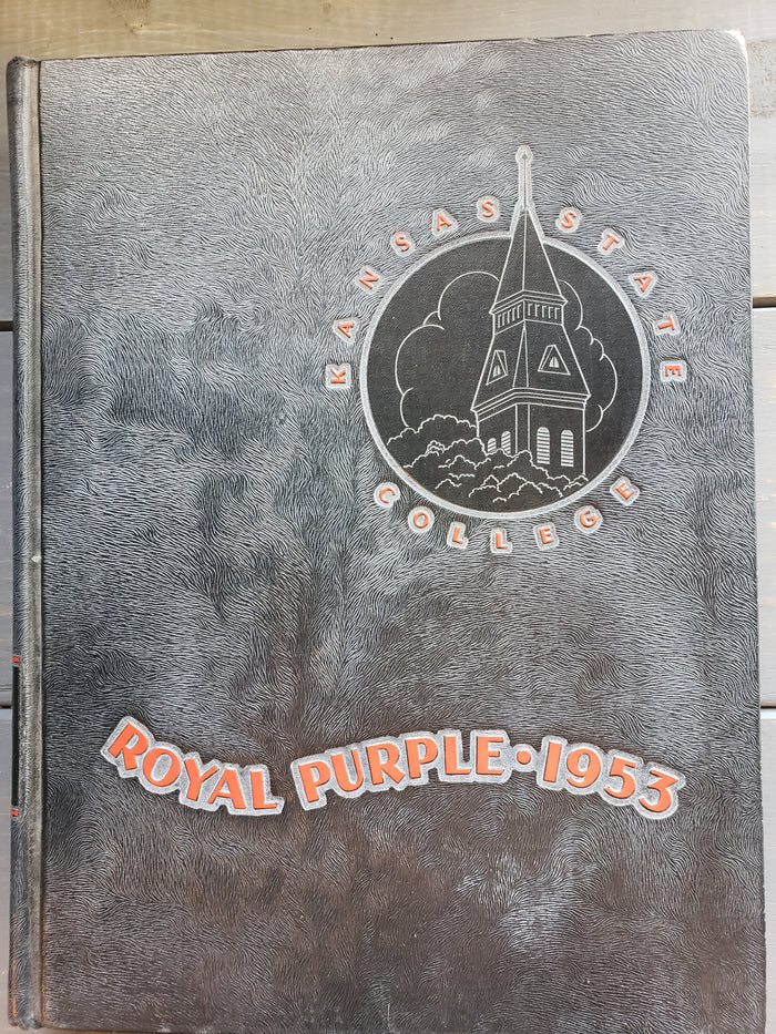 1953 Kansas State College yearbook "Royal Purple"