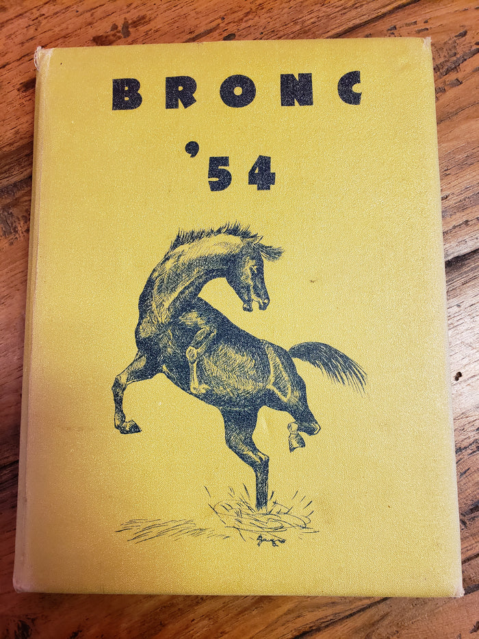 1954 Sheridan High School Yearbook