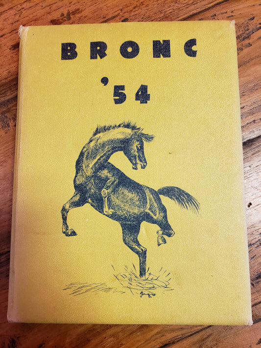 1954 Sheridan High School Yearbook