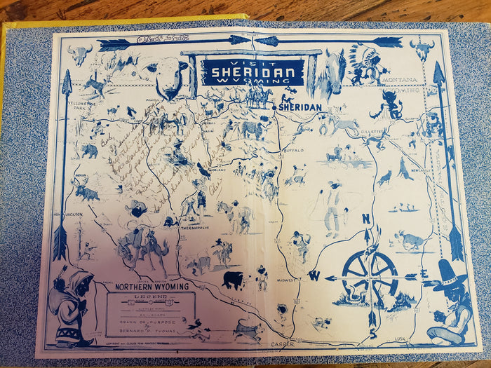 1954 Sheridan High School Yearbook