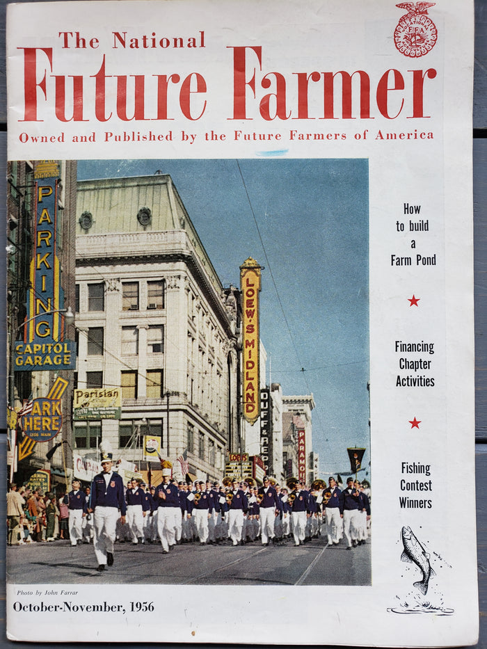 1956 Future Farmer Magazine (Oct. - Nov.)