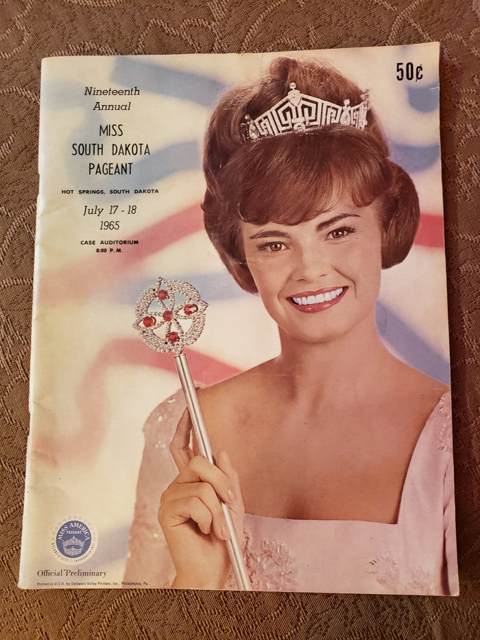 1965 Miss South Dakota Pageant book
