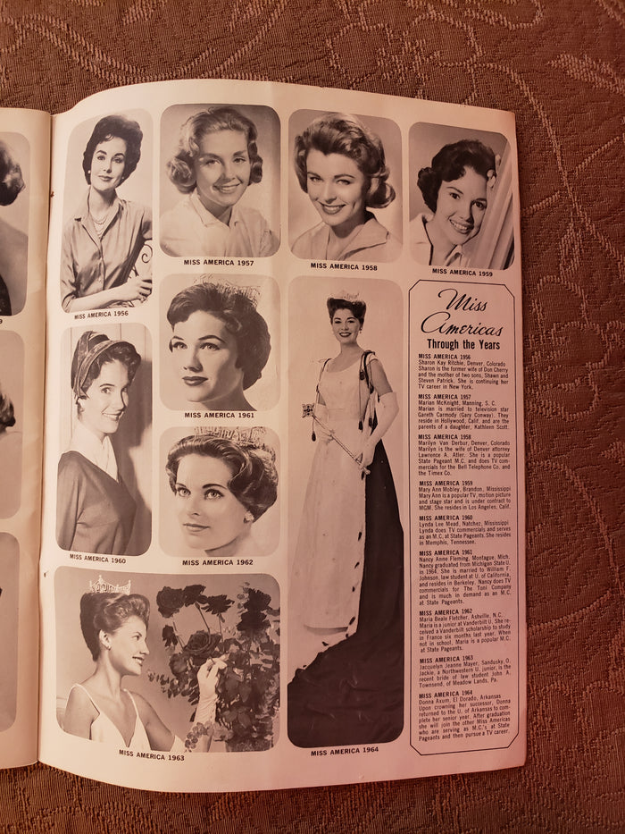 1965 Miss South Dakota Pageant book
