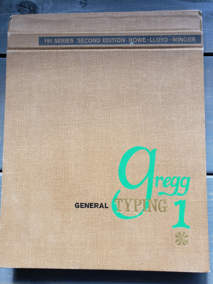 1967 Gregg General Typing 1