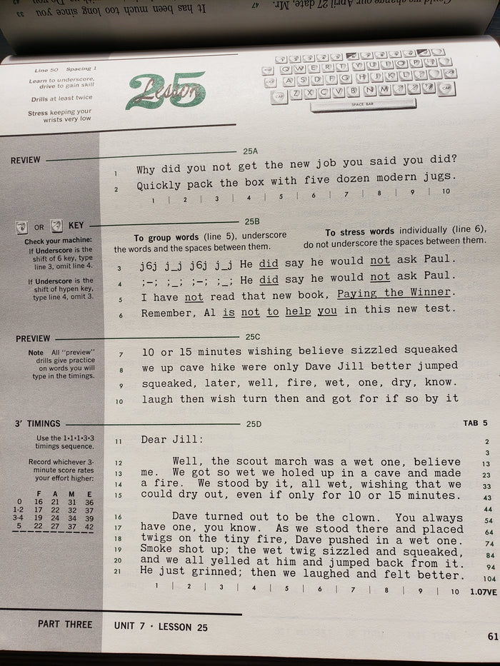 1967 Gregg General Typing 1