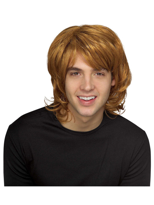 70's Shag Bkonde Mens Wig