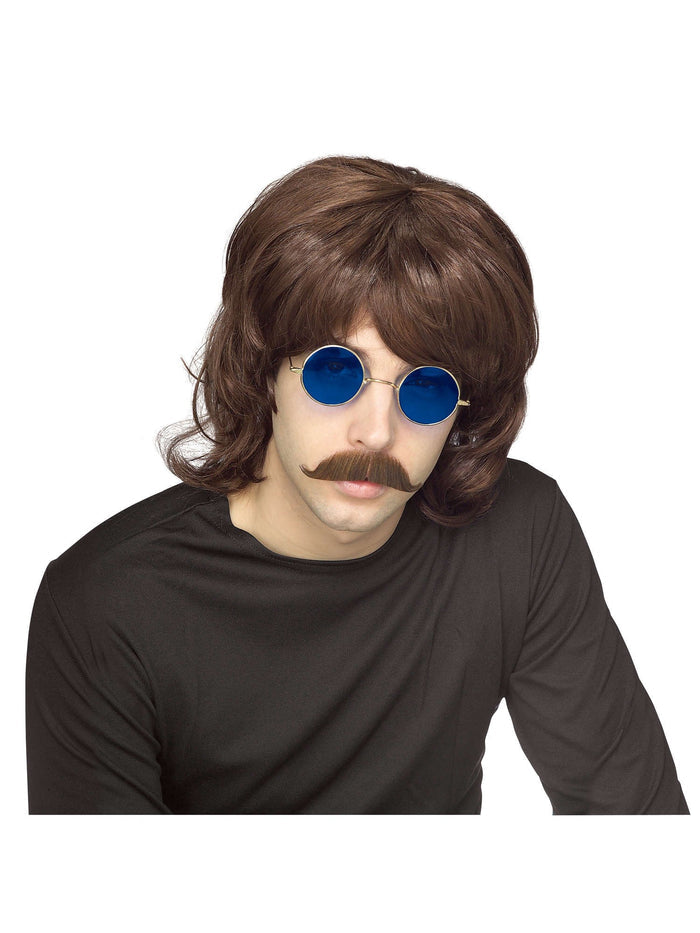 70's Shag Brown Wig