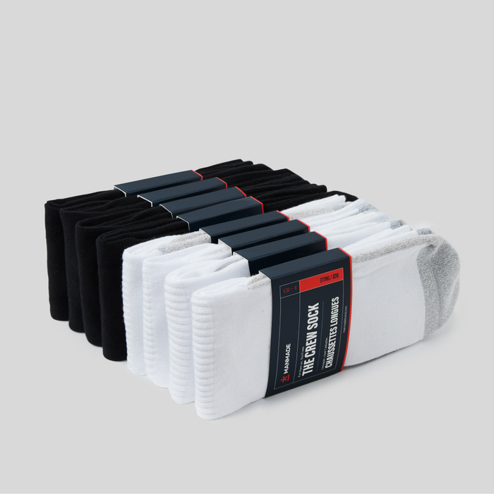 8-Pack Crew Socks