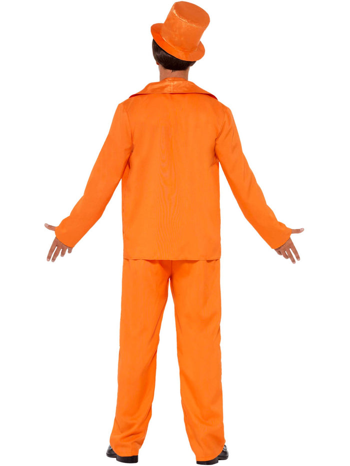 90s Stupid Tuxedo Costume, Orange