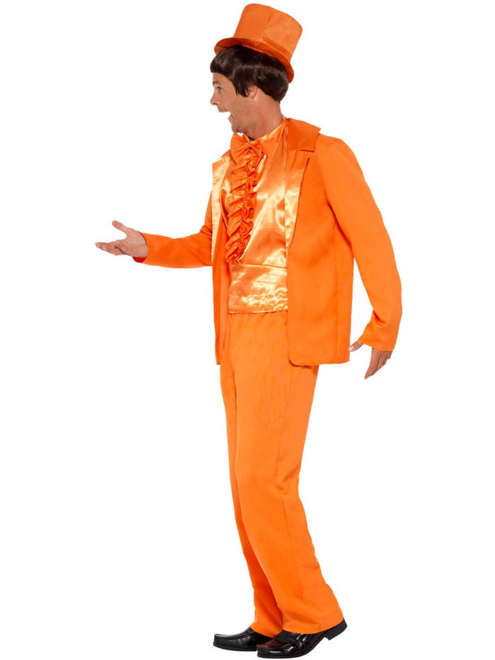90s Stupid Tuxedo Costume, Orange