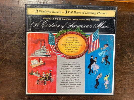 A Century of American vinyl record set