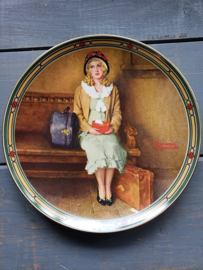 A Young Girl's Dream collectible plate